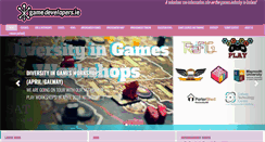 Desktop Screenshot of gamedevelopers.ie